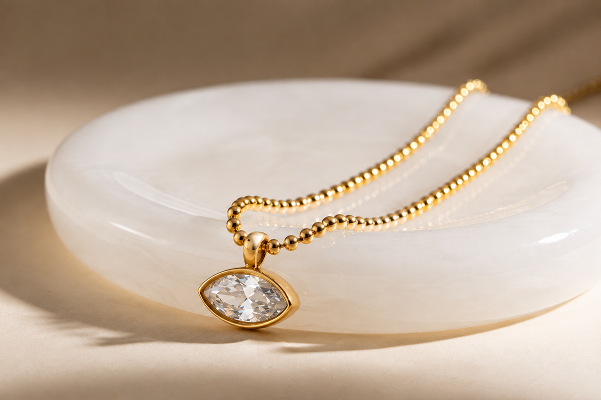 Victorian Marquise Necklace