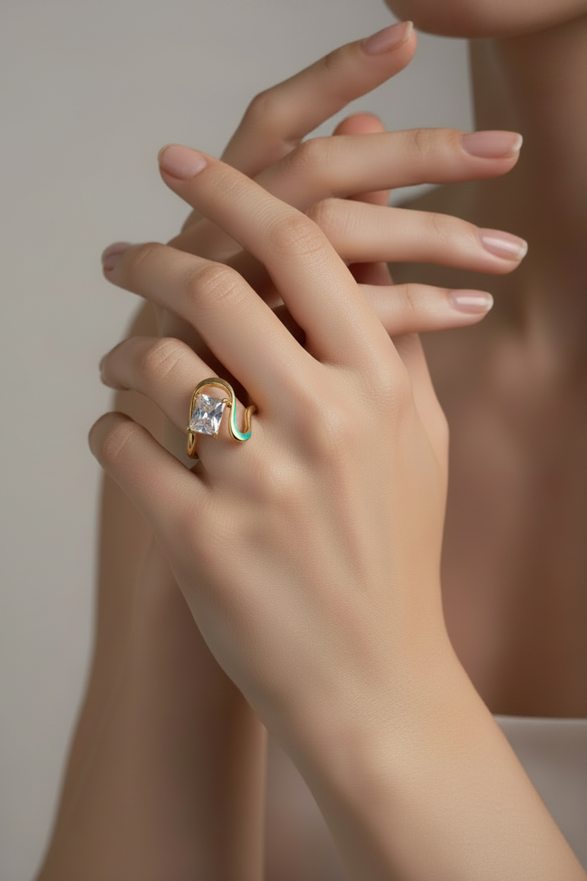 Mónaco Pinky Ring