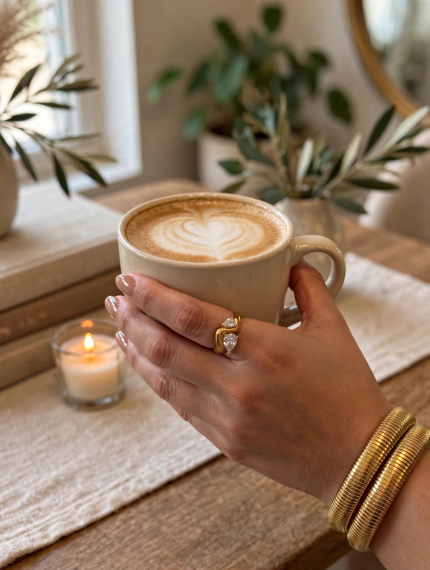 Dúo Pear Ring