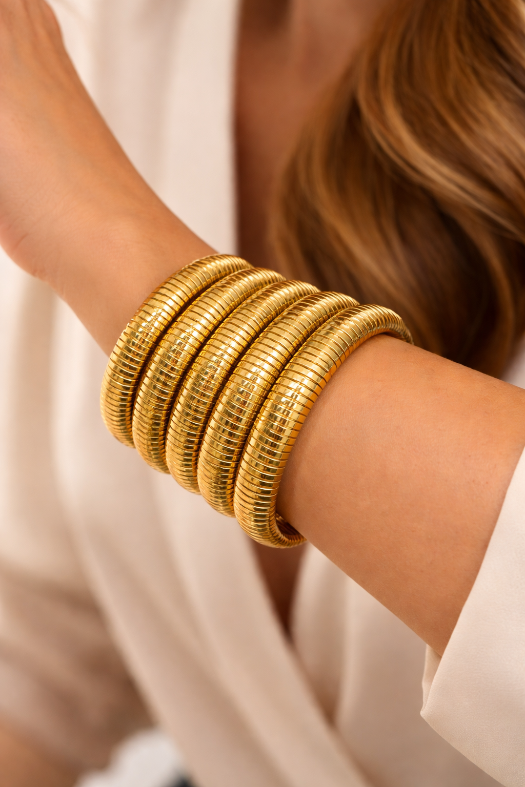 Pulsera Sylvie Dorada