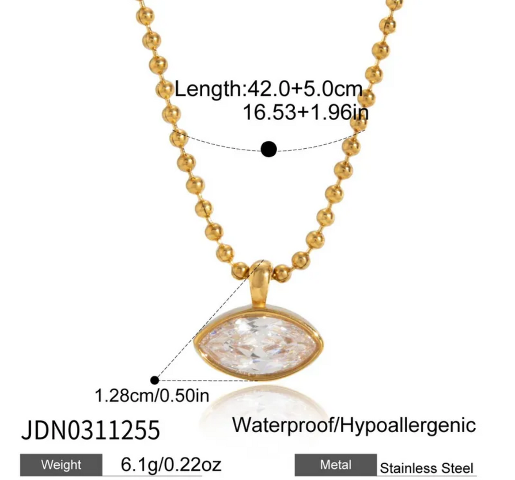 Victorian Marquise Necklace