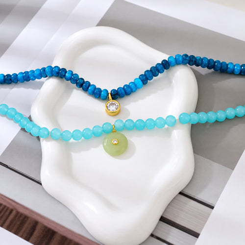 Cielo Necklace (Azul claro )